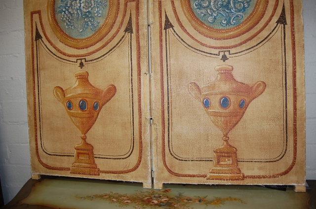 Pair of Decorative French Painted Panels