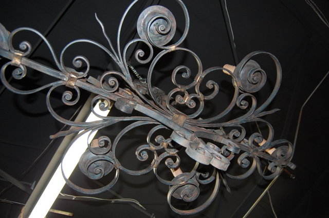 Heavy Iron French Style Chandelier