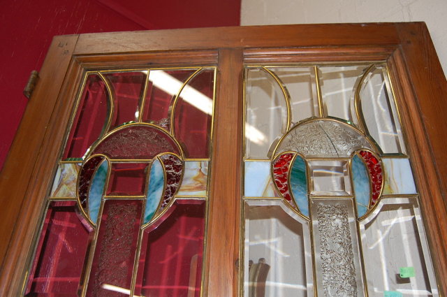 French Stained Glass Door