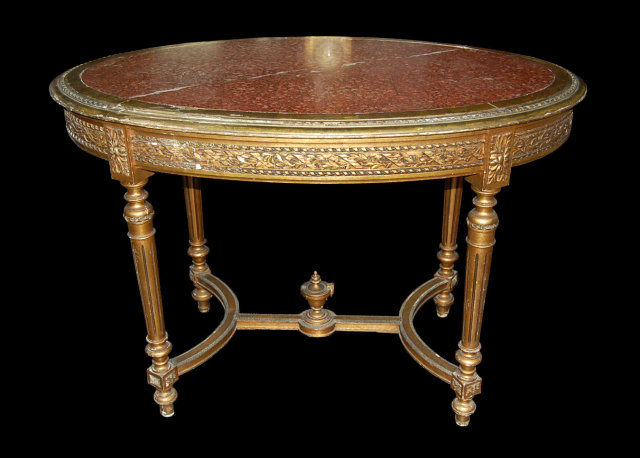 19th Century French Giltwood Occasional Table