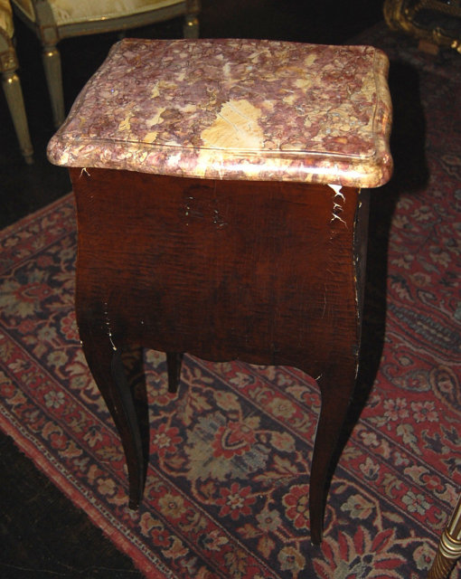 19th Century French Marble Top Stand