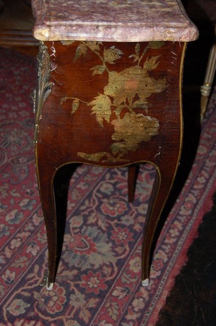 19th Century French Marble Top Stand