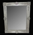 Antique French Lacquered Mirror