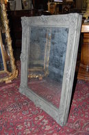 Antique French Lacquered Mirror