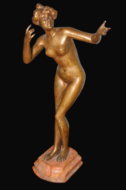 19th Century Italian Bronze Nude