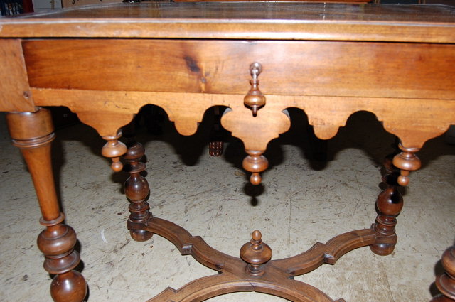 19th Century French Walnut Table