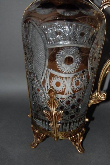 Continental Cut Crystal Decanter