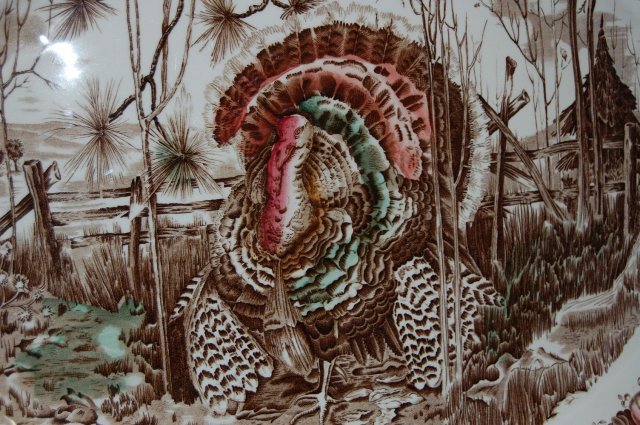English Johnson Brothers Turkey Platter
