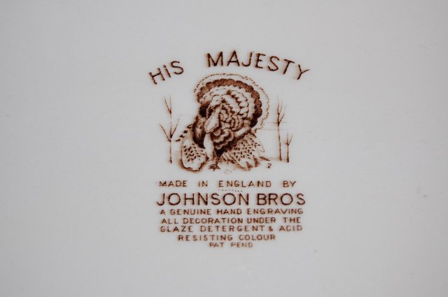 English Johnson Brothers Turkey Platter