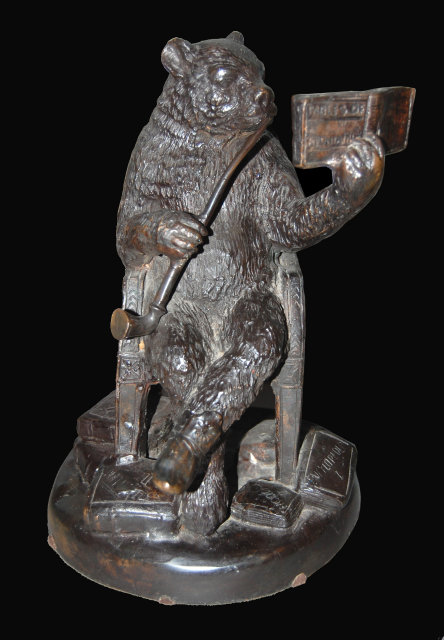 Whimsical Bronze Bear