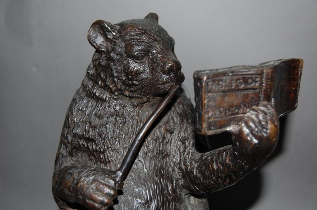 Whimsical Bronze Bear