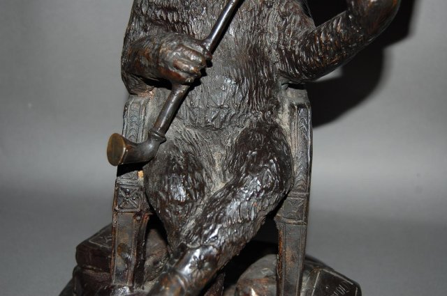 Whimsical Bronze Bear