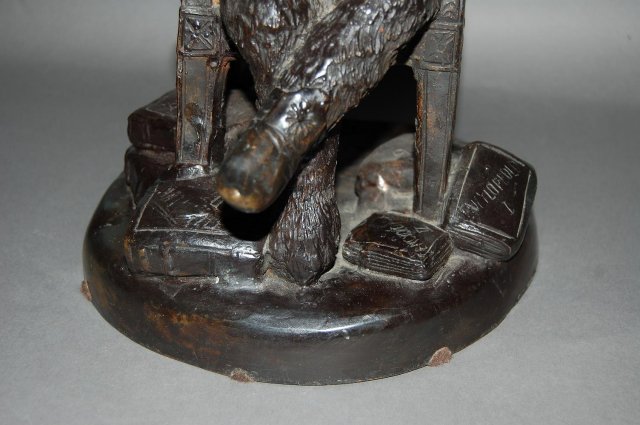 Whimsical Bronze Bear