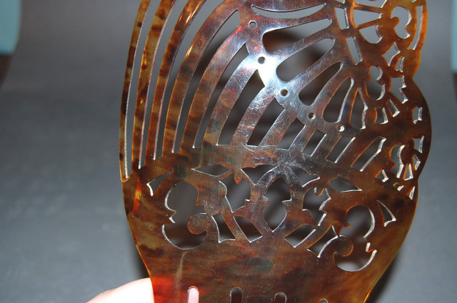 Antique Celluloid Hair Comb
