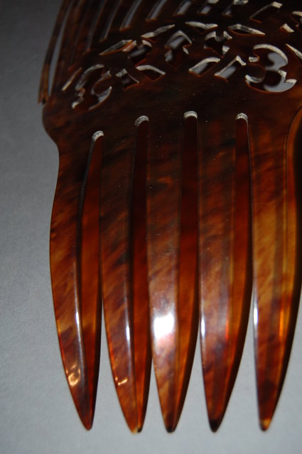 Antique Celluloid Hair Comb