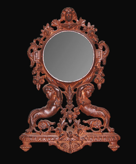Unusual French Iron Frame