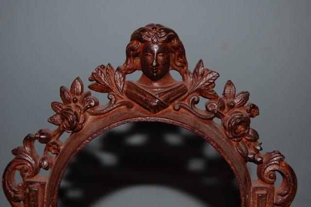 Unusual French Iron Frame