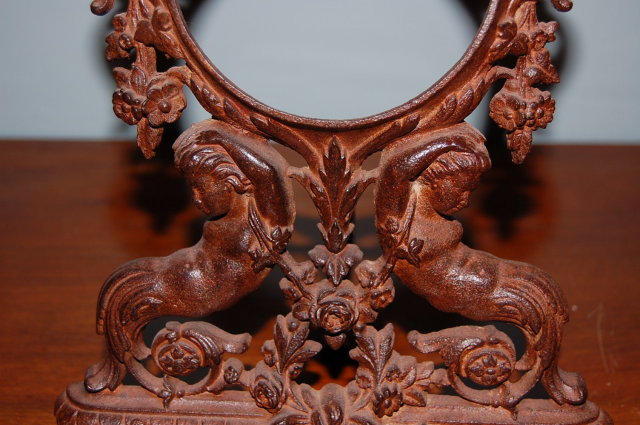Unusual French Iron Frame
