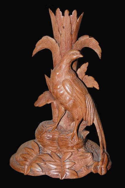 Swiss Finely Carved Bird