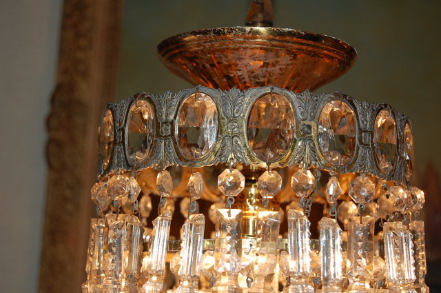 Superb Pair of Crystal Fixtures