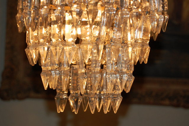 Superb Pair of Crystal Fixtures