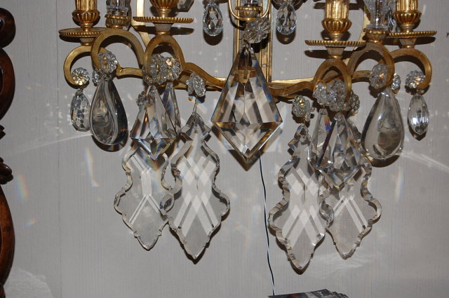 Exceptional Pair of Louis XVI Sconce