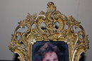 Pair of Sculpted Bronze Picture Frames