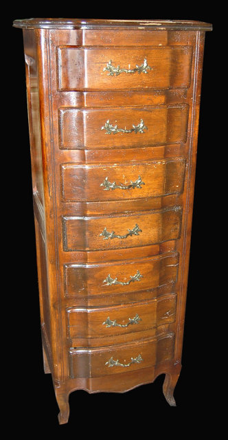 Custom Made Walnut Lingerie Chest