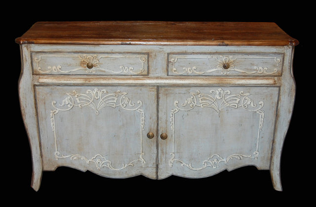 French Style Painted Buffet