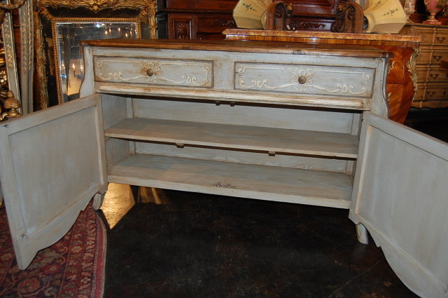 French Style Painted Buffet