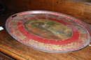 Early 19th Century French Painted Tole Tray