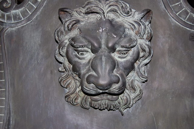 Bronze Verdi Patina Wall Fountain