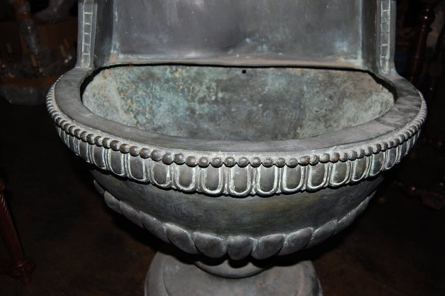 Bronze Verdi Patina Wall Fountain