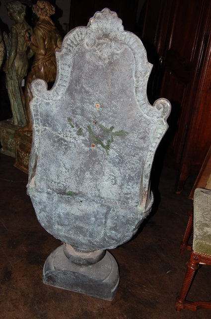 Bronze Verdi Patina Wall Fountain