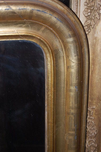 19th Century French Louis Philippe Mirror