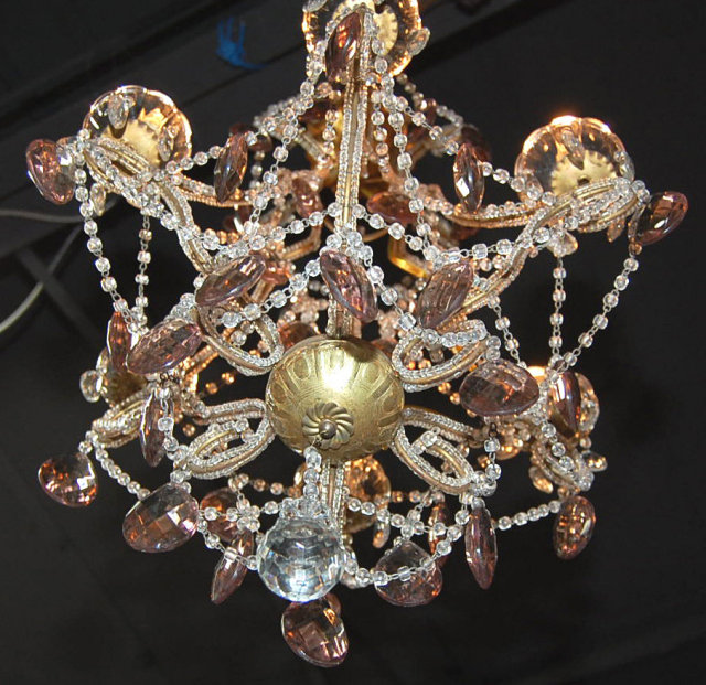 Adorable Early 20th Century French Crystal Chandelier