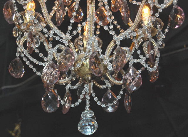 Adorable Early 20th Century French Crystal Chandelier