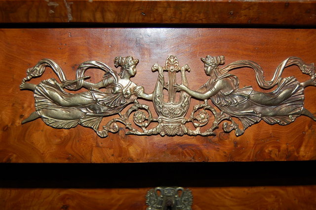 Outstanding French Empire Commode