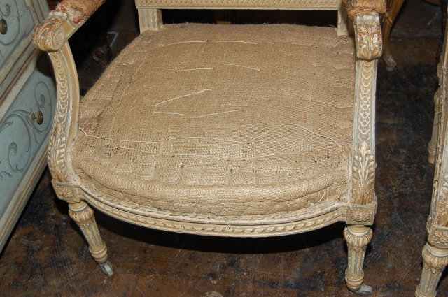 Pair of 18th Century Fauteuil