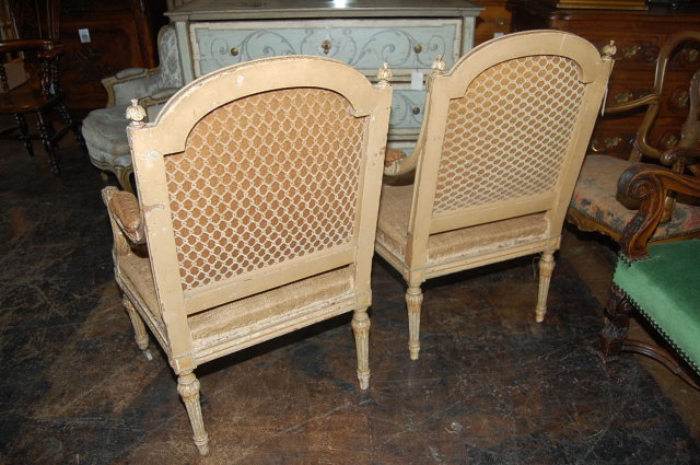 Pair of 18th Century Fauteuil