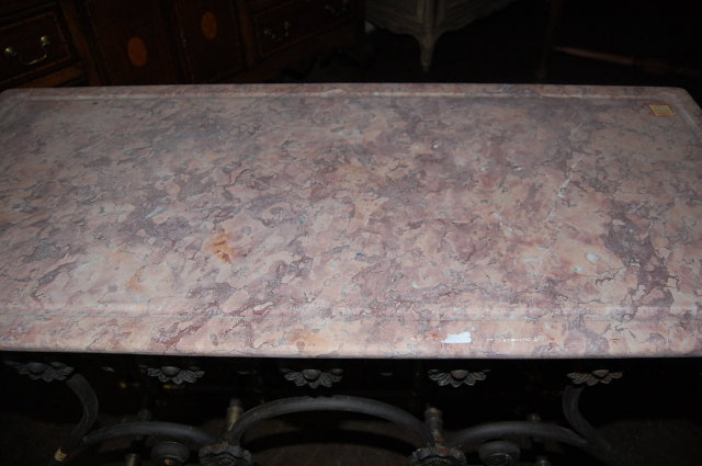 Marble Top Butcher's Table