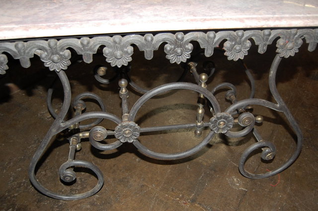 Marble Top Butcher's Table