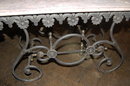 Marble Top Butcher's Table