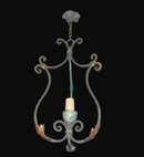 Rustic French Iron Chandelier