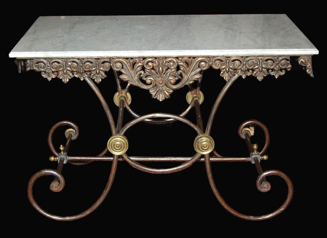 French Butcher's Table