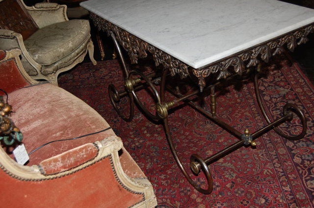 French Butcher's Table