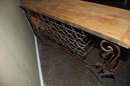 Rustic Wine Tasting Table