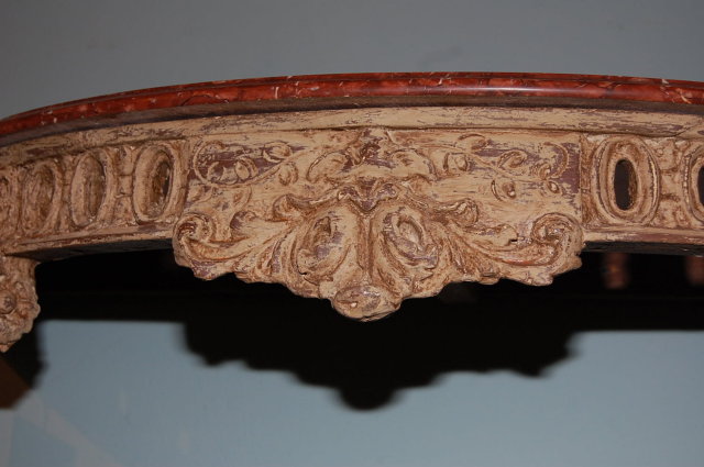 Painted Lime-Wood Console
