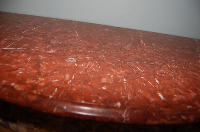 Painted Lime-Wood Console