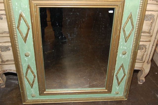 Decorative French Painted Trumeau